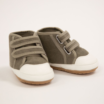 Sage-Gray - Cord Sneakers