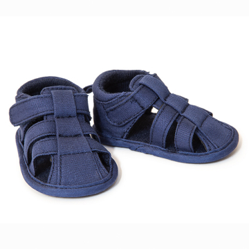 Dark Blue - Canvas Sandals